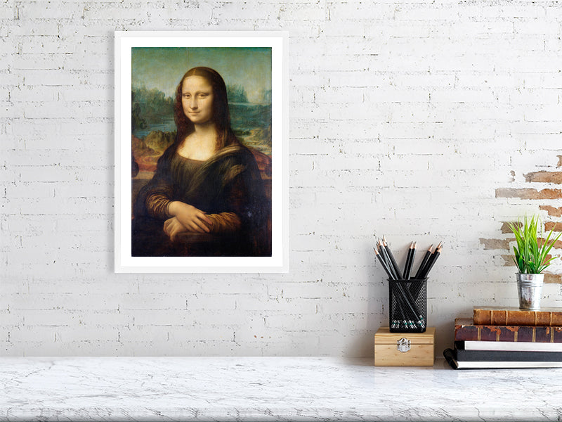 Leonardo da Vinci, Mona Lisa, 1503-6 - BALowned, Leonardo da (1452-1519), Masters, Painting, Vinci by  Bridgeman Editions