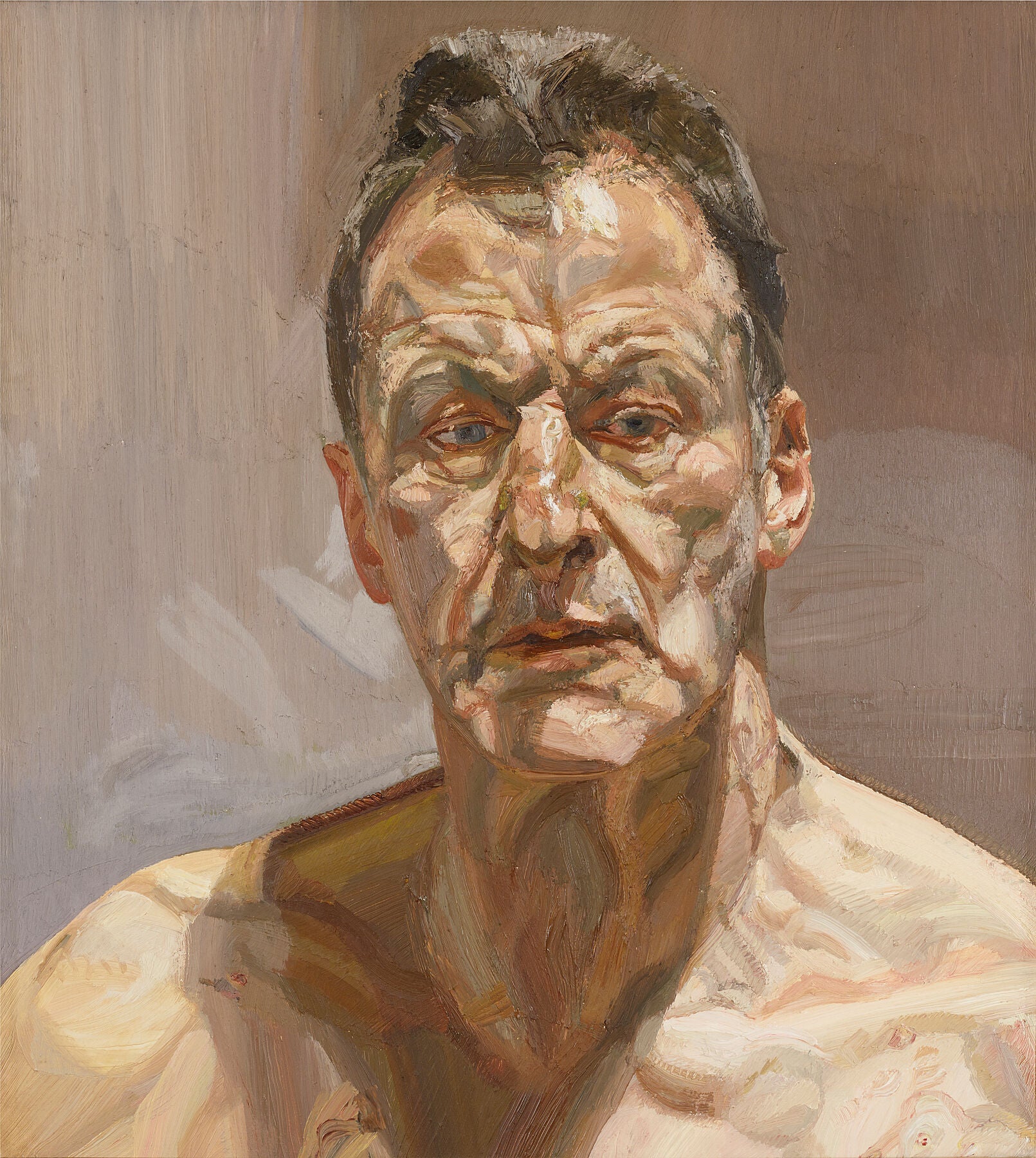 Reflection (Self Portrait), 1985 - Lucian Freud by  Bridgeman Editions