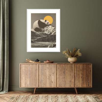 Pandas Nap into Mountains, 2020 -  by  Bridgeman Editions