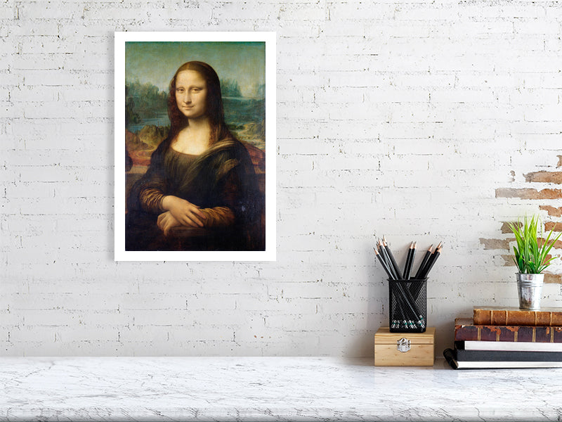 Leonardo da Vinci, Mona Lisa, 1503-6 - BALowned, Leonardo da (1452-1519), Masters, Painting, Vinci by  Bridgeman Editions