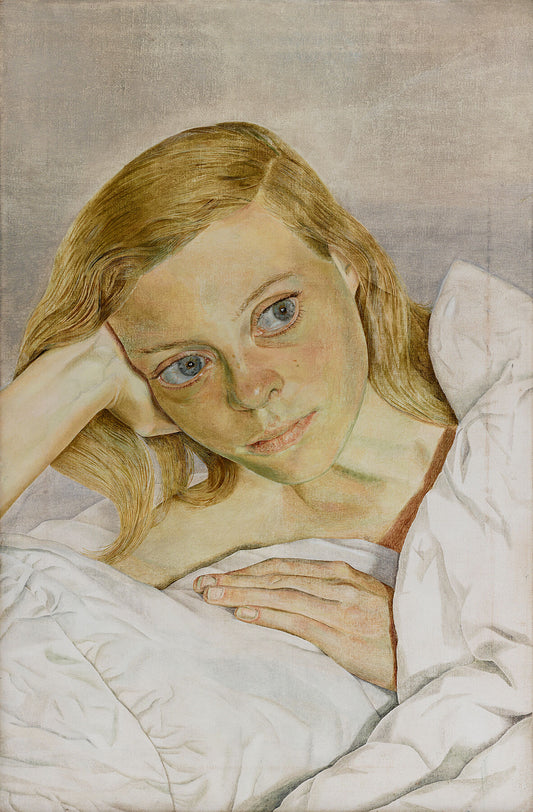 Girl in Bed, 1952 - Lucian Freud by  Bridgeman Editions