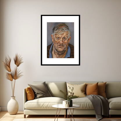 David Hockney, 2002 - Lucian Freud by  Bridgeman Editions