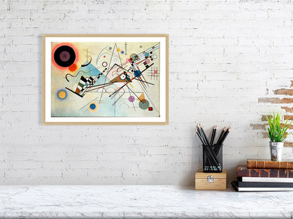 Wassily Kandinsky, Composition VIII, 1923 - Kandinsky, Masters, Painting, Wassily (1866-1944) by  Bridgeman Editions